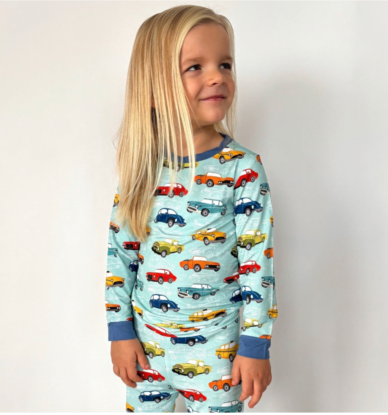 Vintage Cars Two Piece Set